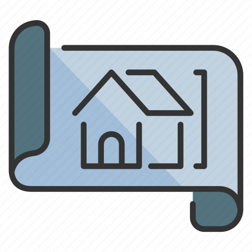 Architecture, blueprint, construction, design, house, plan, project icon - Download on Iconfinder