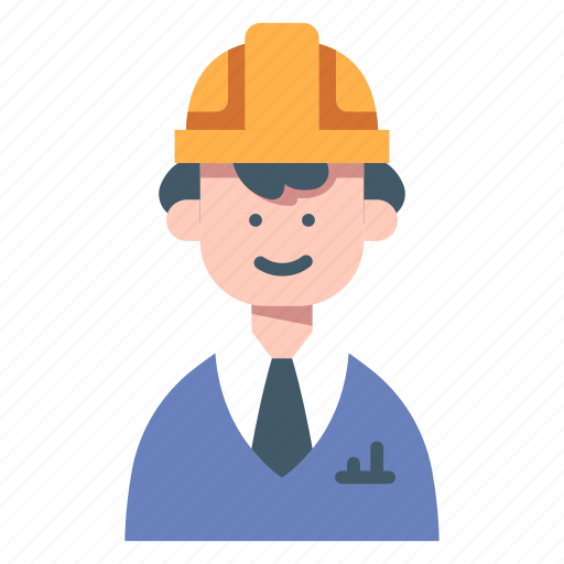 Construction, engineer, engineering, helmet, industry, work, worker icon - Download on Iconfinder