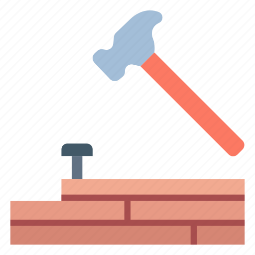 Carpentry, construction, equipment, hammer, repair, wood, work icon - Download on Iconfinder