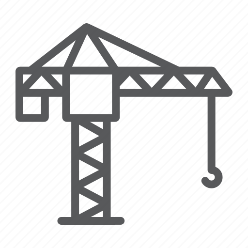 Build, building, construction, crane, hook, lifting, tower icon - Download on Iconfinder