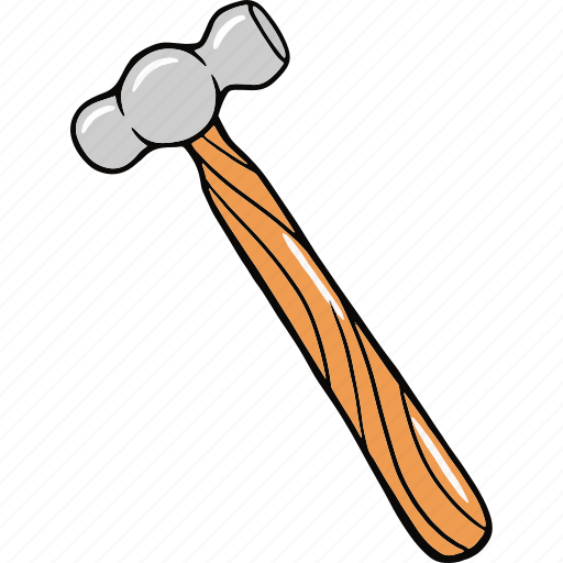 Hammer, equipment, tool, work, repair, construction, metal icon - Download on Iconfinder