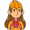 woman, builder, engineer, architect, worker, business, female, construction, helmet