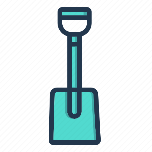 Builder, construction, garden, shovel, spade, tools, work icon - Download on Iconfinder