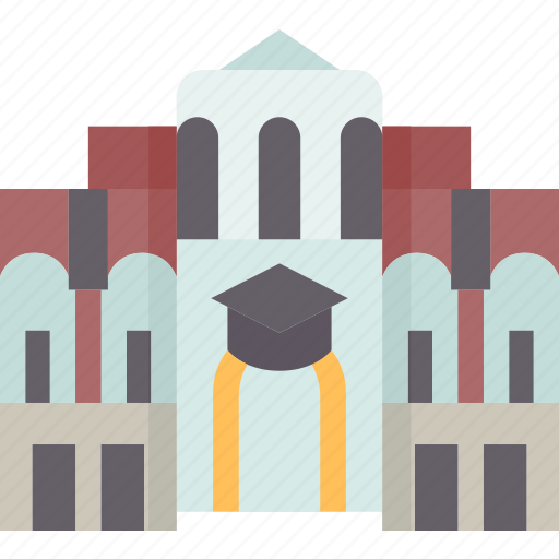 University, college, campus, academic, studying icon - Download on Iconfinder