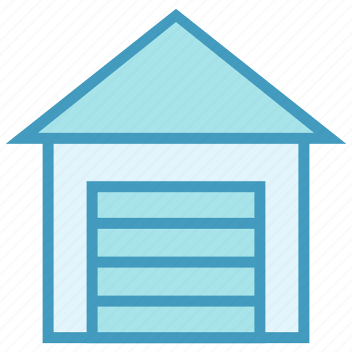Building, garage, house, storage, warehouse icon - Download on Iconfinder