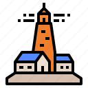 guide, lighthouse, orientation, tower