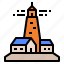 guide, lighthouse, orientation, tower 