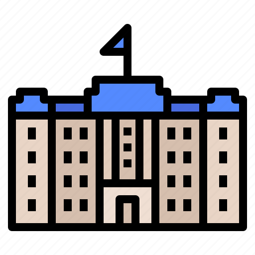 Buildings, education, school, university icon - Download on Iconfinder