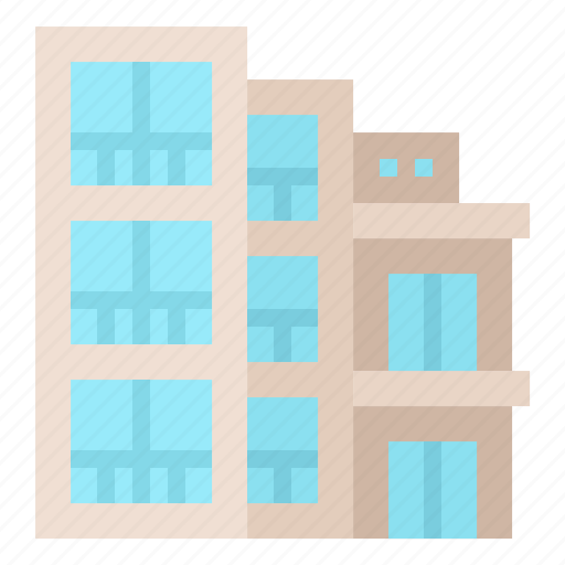 Apartment, building, city, property, resident icon - Download on Iconfinder