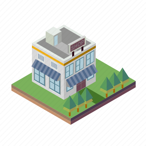 Building, city, construction, property, shop icon - Download on Iconfinder