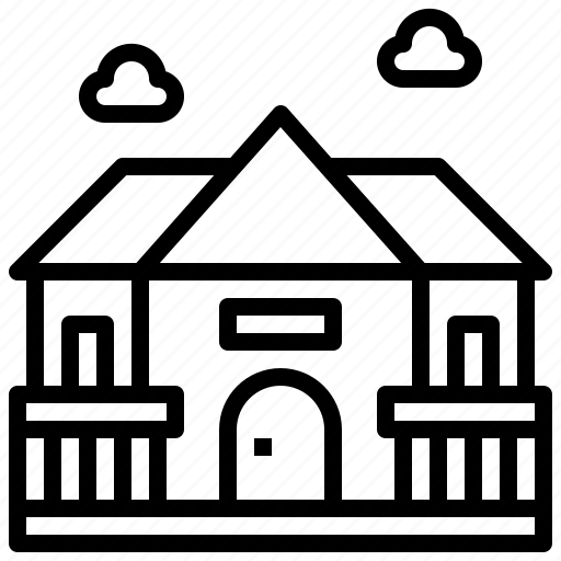 House, urban, town, home, building icon - Download on Iconfinder