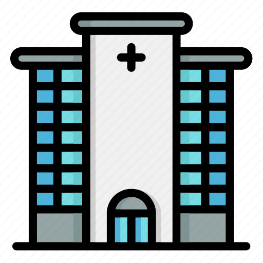 Hospital, healthcare, medicine, building, architecture icon - Download on Iconfinder
