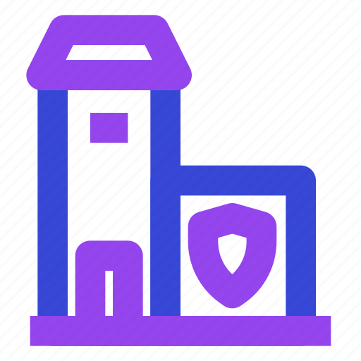 Police, station, crime, justice, petrol, building icon - Download on Iconfinder