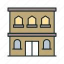 building, home, house icon, • apartment 