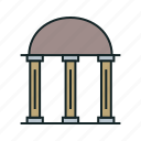 banking, business, finance, financial, money, museum icon, • bank 