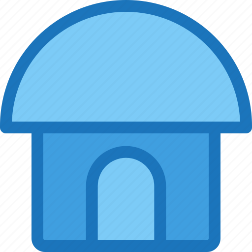 Architecture, building, dorm, home, house, landmark, mushroom house icon - Download on Iconfinder