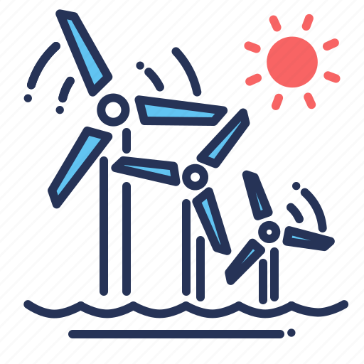 Power, turbine, wind energy, windmill icon - Download on Iconfinder
