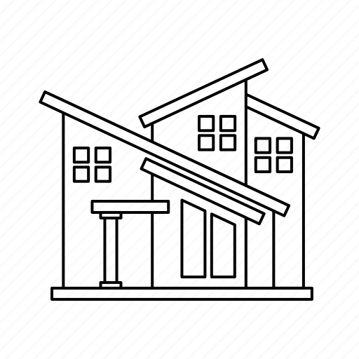 House, village, home, building, apartment, property icon - Download on Iconfinder