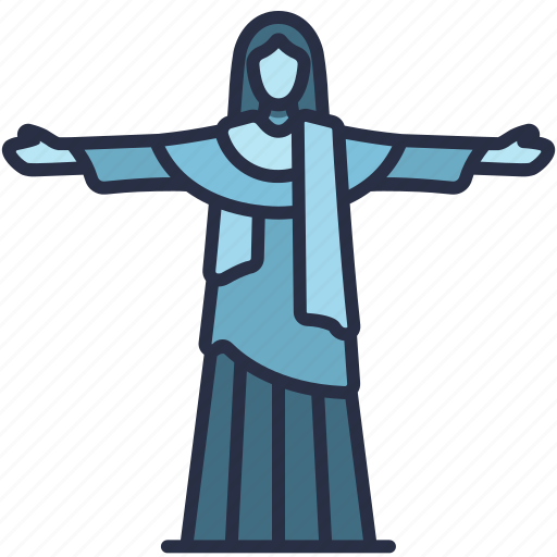 Brasil, christredeemer, jesus, landmark, monument, building icon - Download on Iconfinder