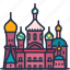 st. petersburg, church, landmark, castle, building, travel, russia 
