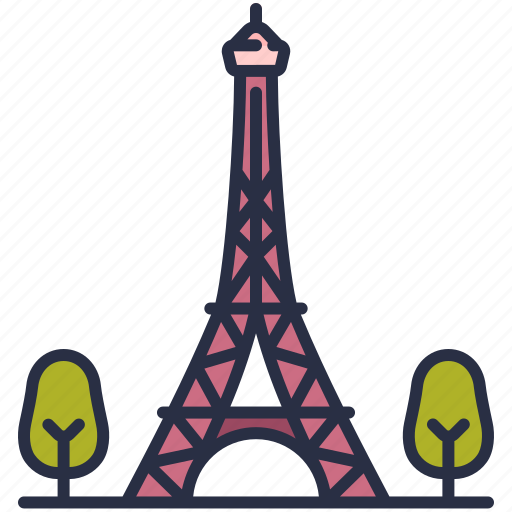 France, landmark, monument, paris, building, tower, eiffel icon - Download on Iconfinder