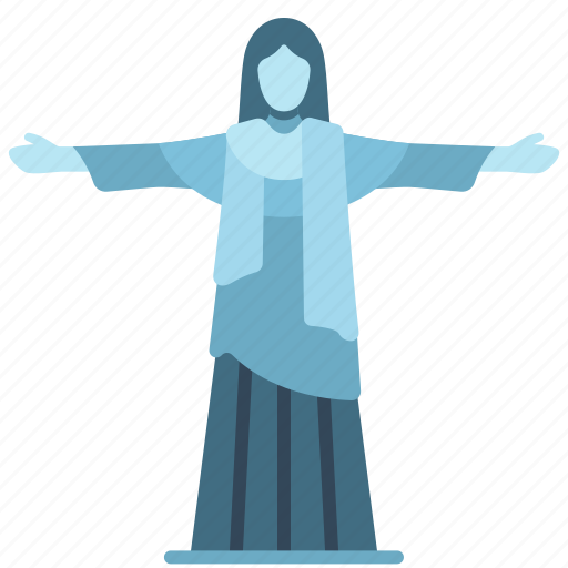 Brasil, building, christredeemer, jesus, landmark, monument icon - Download on Iconfinder