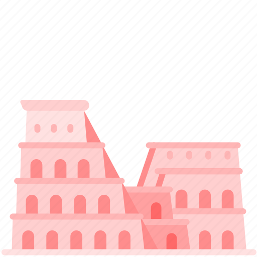 Building, italy, colosseum, rome, historical, landmark, monument icon - Download on Iconfinder