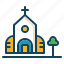 building, church, religious, shrine, tabernacle icon 