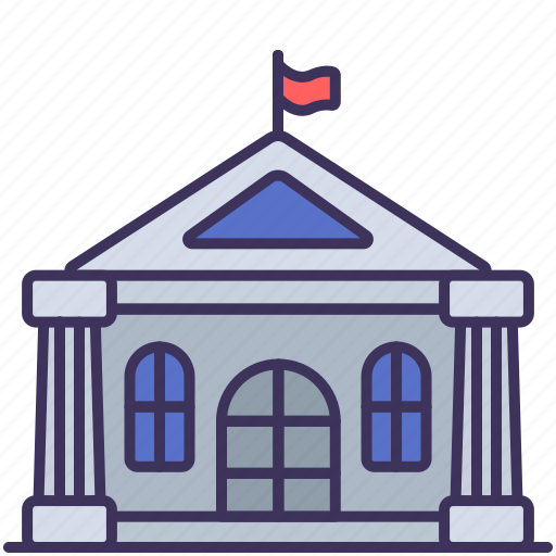 Bank, building, business, company, construction, finance, money icon - Download on Iconfinder