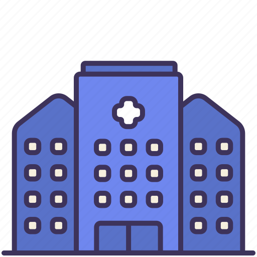 Buildings, construction, exterior, healthcare, hospital, medical, place icon - Download on Iconfinder