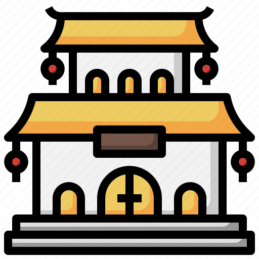 Temple, cultures, buddhist, buddhism, building icon - Download on Iconfinder