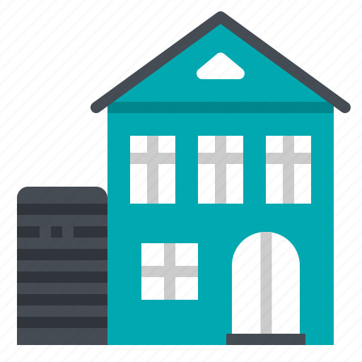 Apartment, building, home, house, silo icon - Download on Iconfinder