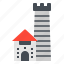 building, lighthouse, navigation, tower 