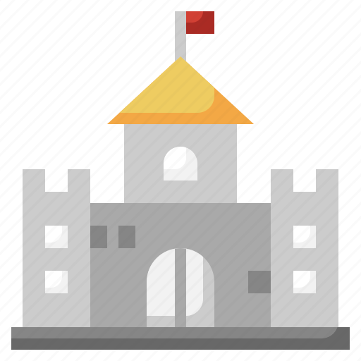 Castle, fortress, defense, fantasy, towers icon - Download on Iconfinder