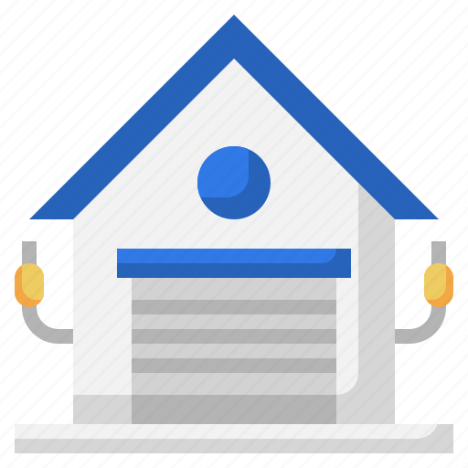 Garage, real, estate, property, house, building icon - Download on Iconfinder