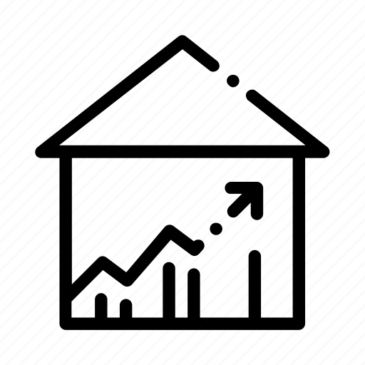 Arrow, building, house icon - Download on Iconfinder