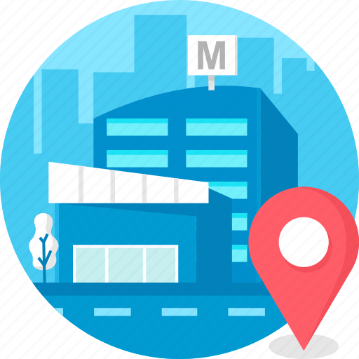 Building, city, location, mall, shopping, store icon - Download on Iconfinder