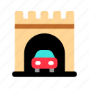 tunnel, arch, road, street, bridge, highway, under ground