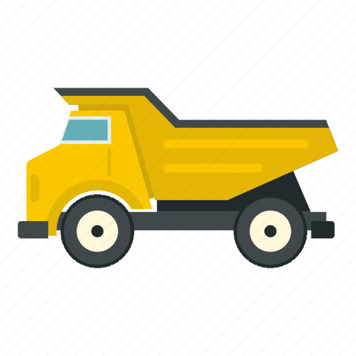 Construction, dump, equipment, heavy, industry, truck, vehicle icon - Download on Iconfinder