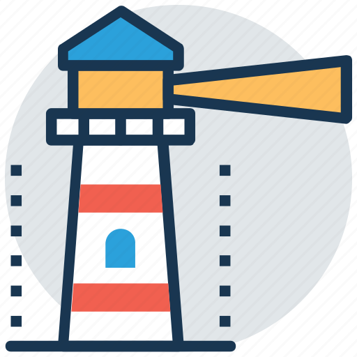 Beacon, building, lighthouse, navigational aid, tower icon - Download on Iconfinder