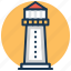 beacon, building, lighthouse, navigational aid, tower 