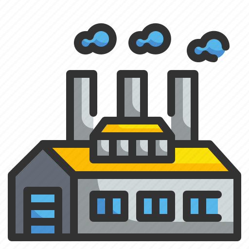 Architecture, buildings, company, factory, industry icon - Download on Iconfinder