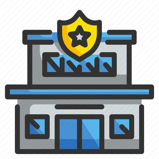 Architecture, buildings, police, security, station icon - Download on Iconfinder