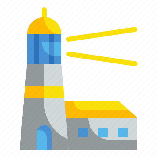 Guide, lighthouse, navigation, signaling, tower icon - Download on Iconfinder