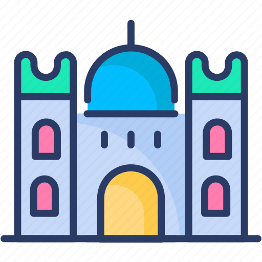Building, holy, house, masjid, mosque, of, place icon - Download on Iconfinder