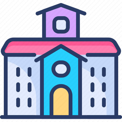 Center, college, education, institution, learning, school, university icon - Download on Iconfinder
