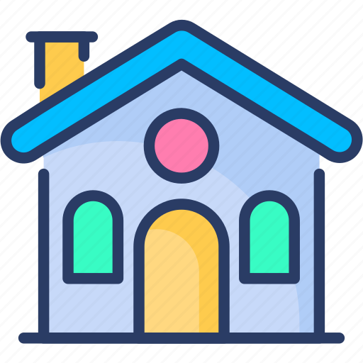 Apartment, building, cottage, home, house, sweet, town icon - Download on Iconfinder
