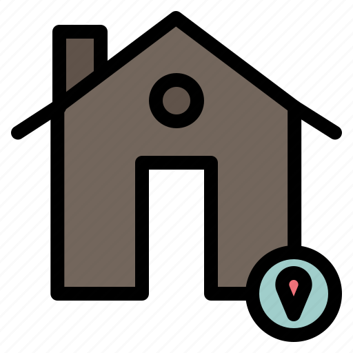 Buildings, estate, house, location, map icon - Download on Iconfinder