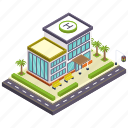 infirmary, clinic, hospital, medical center, hospital architecture