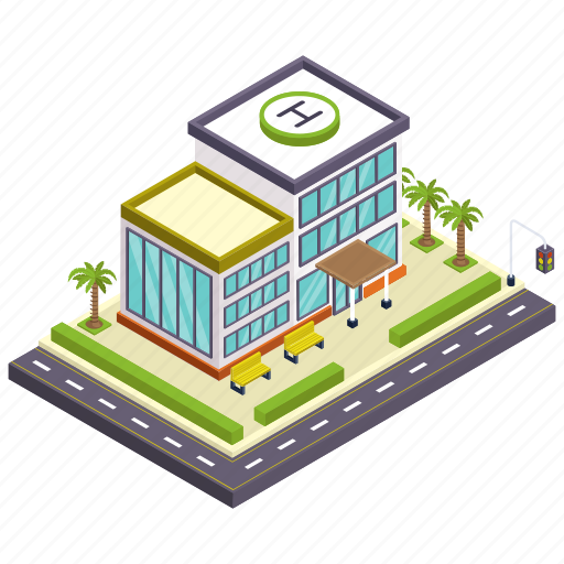 Infirmary, clinic, hospital, medical center, hospital architecture icon - Download on Iconfinder